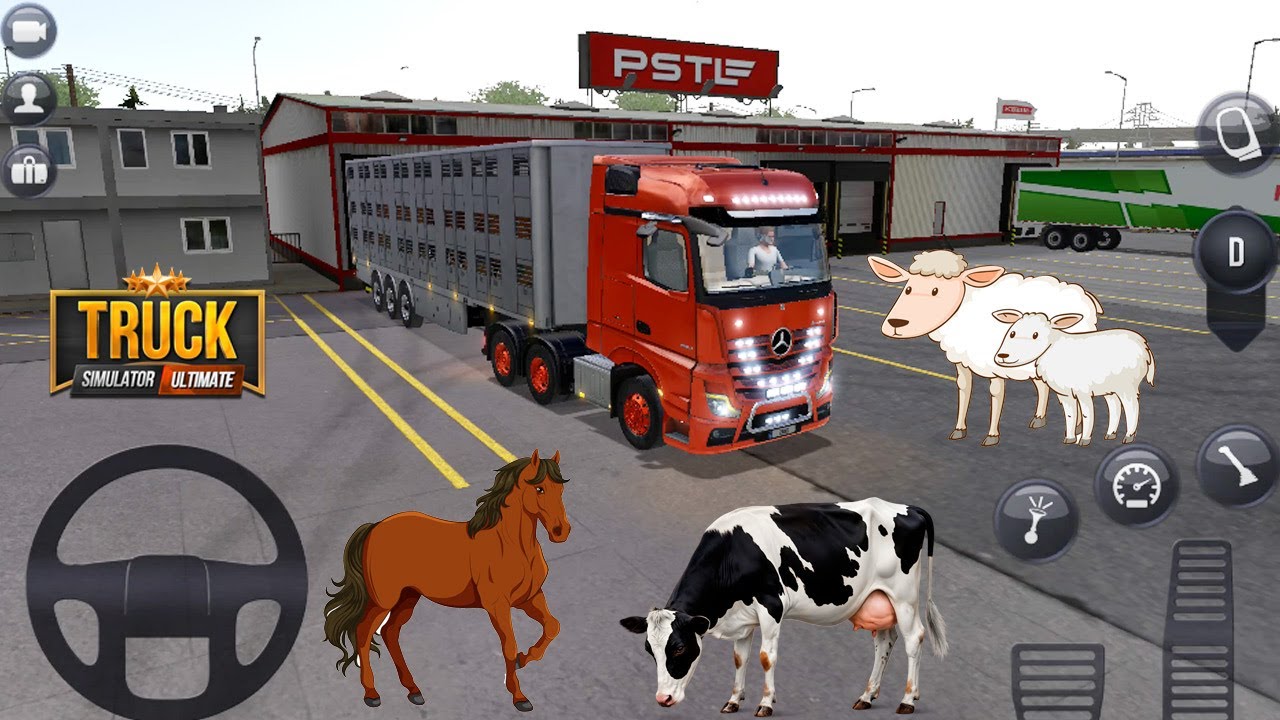 🚚🐄 High-Speed Cattle Delivery Mission! 🐂🐮⚡🌾