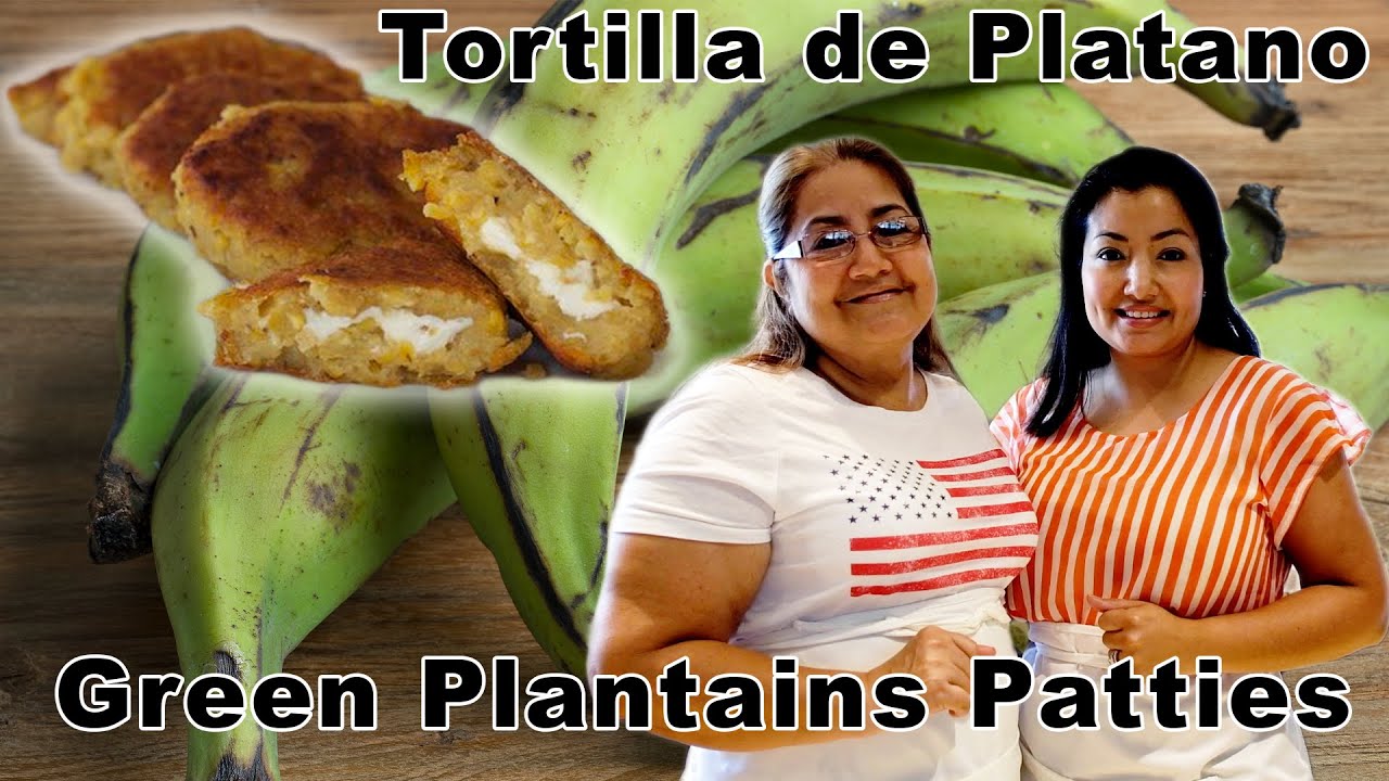 Incredible PLANTAIN recipe - Tortilla de Verde