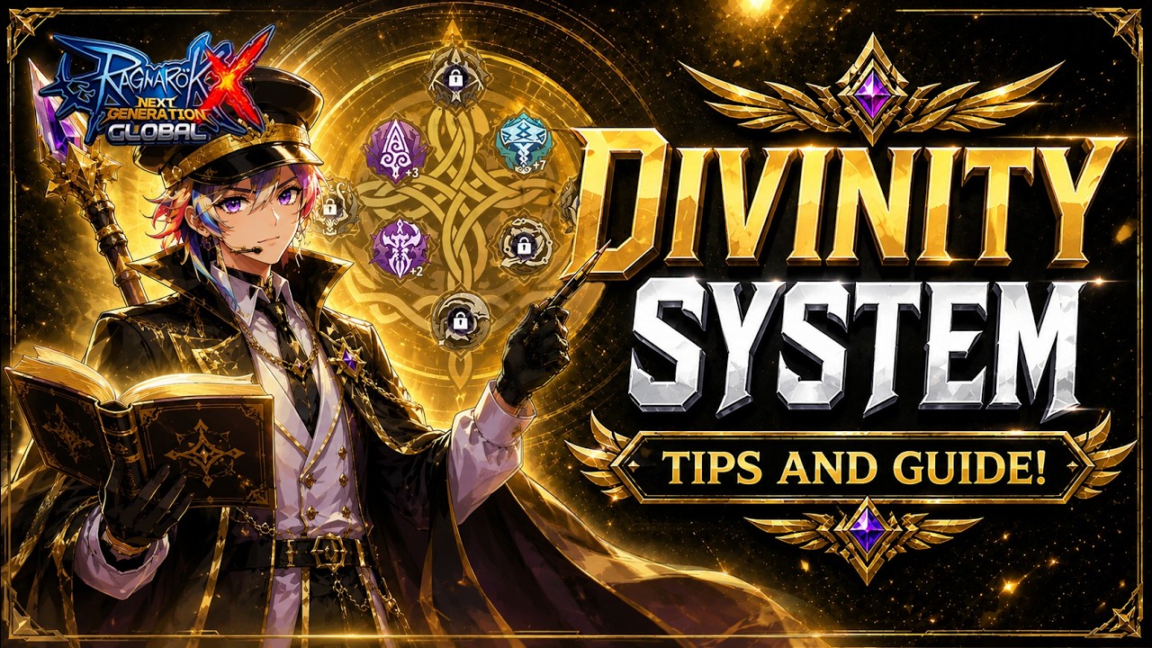 [ROX GLOBAL] Divnity System for Beginners! Unlock, Upgrade & Best Choices Explained | Full Guide!