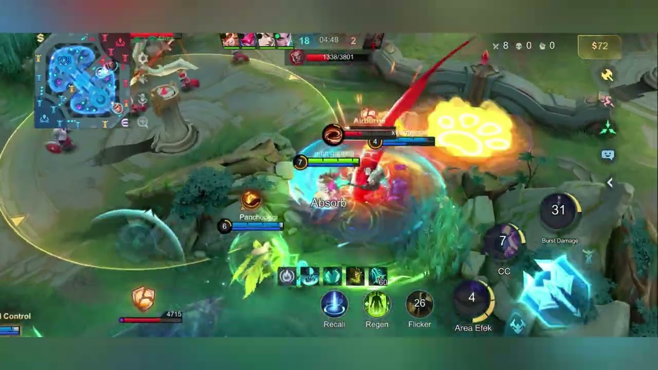 nana attack speed🗿 #mobilelegends #game #mlbb #fypシ #gaming #games #buildtersakit