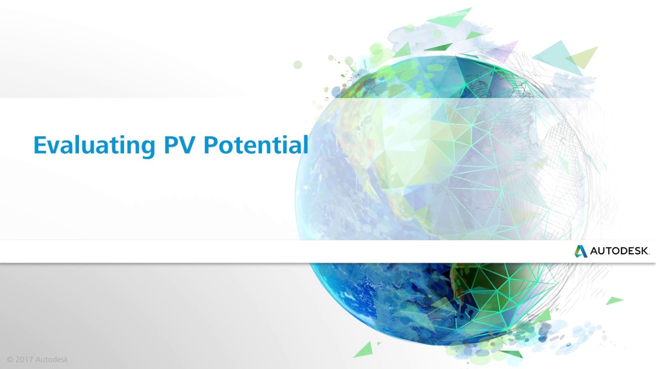 Evaluating PV Potential