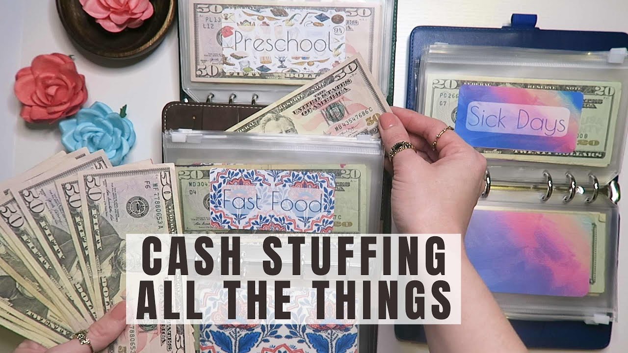 STUFFING CASH ENVELOPES | SINKING FUNDS | AUGUST WEEK 4