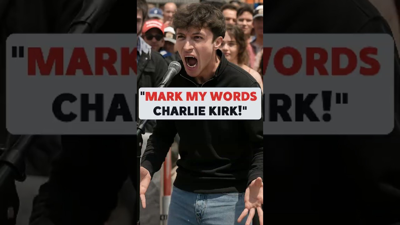 College Student THREATENS Charlie Kirk During Debate!