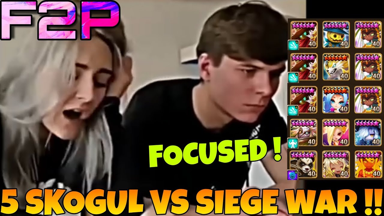5 SKOGUL BREAK THE WAR !!! ON SUMMONERS WAR
