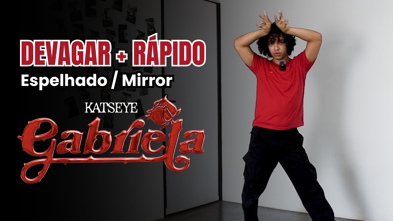 ''Gabriela'' (Para praticar) SLOW ao SPEED - Espelhado/Mirror | KATSEYE