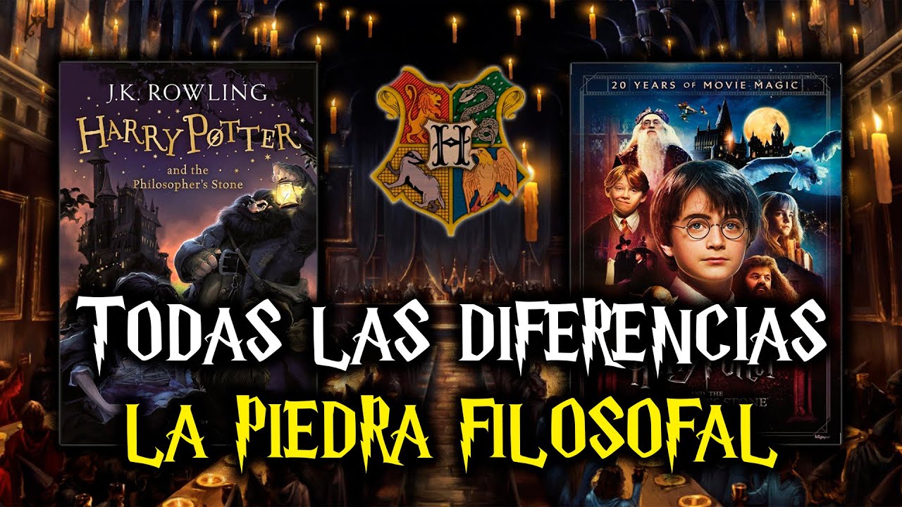 Todas las Diferencias de Harry Potter y La Piedra Filosofal entre el Libro y la Película