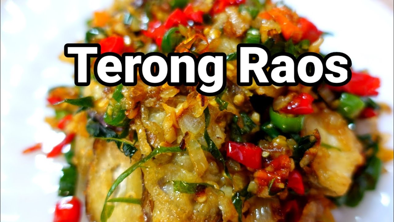 Resep Terong Raos Khas Bandung yang enak ( Easy Fried Eggplant Recipe )