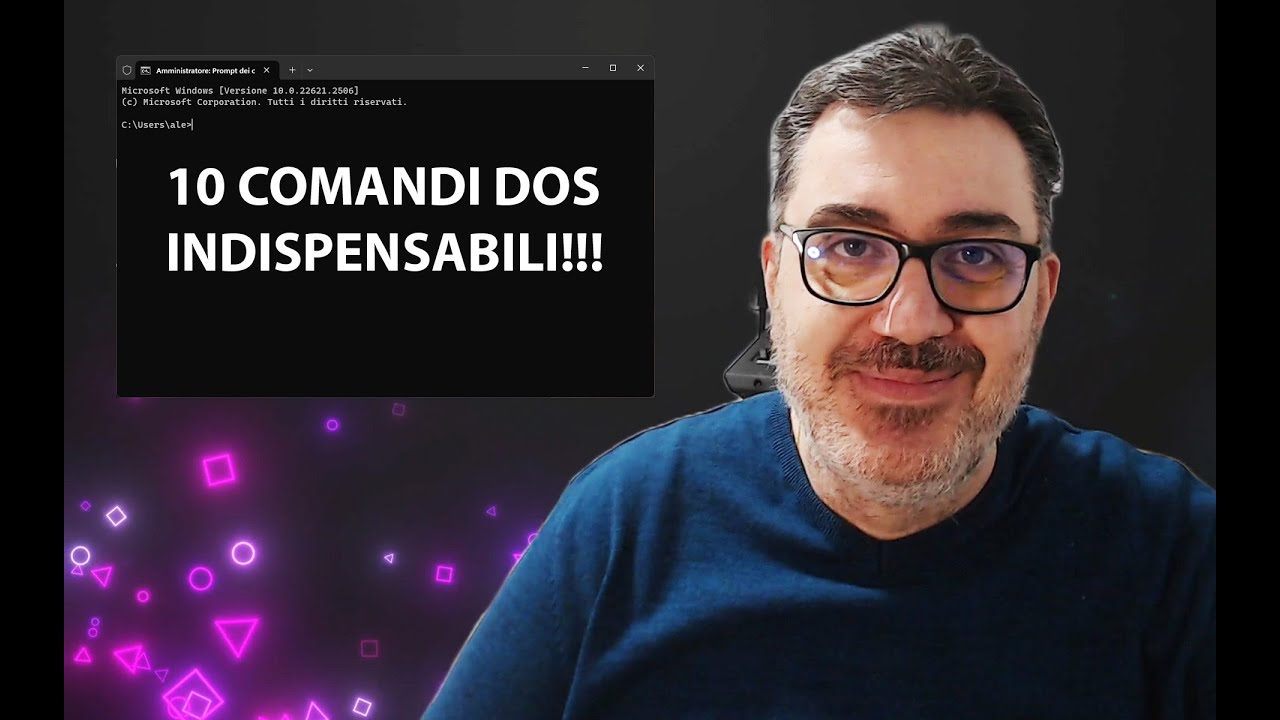 💻 10 Comandi DOS INDISPENSABILI Che Devi ASSOLUTAMENTE Conoscere. Scopri il Potere Nascosto del CMD!