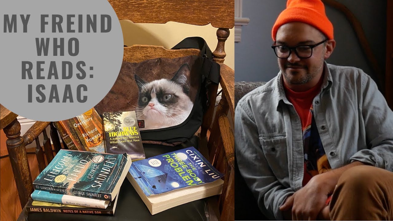 My Friend Who Reads | Isaac | BookTube Interview | Shared reading, haikus, book writing, comics