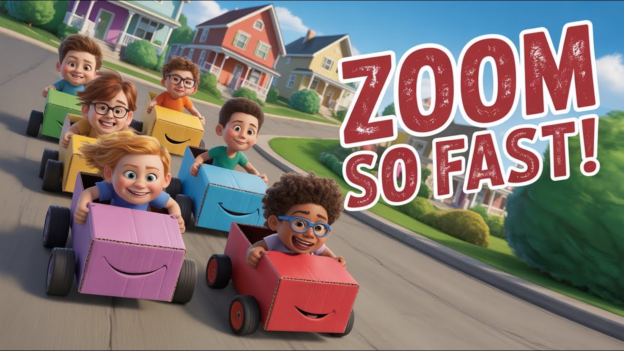 🚀 Zoom Zoom, Let’s Go! | Fun Kids Song About Cars, Planes & Boats 🎶