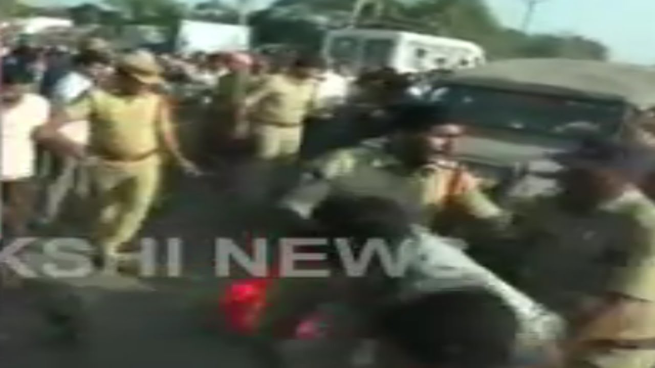 YSRCP Leader Perni Nani Arrest ||  Tension at Kummari Palem in Bandar