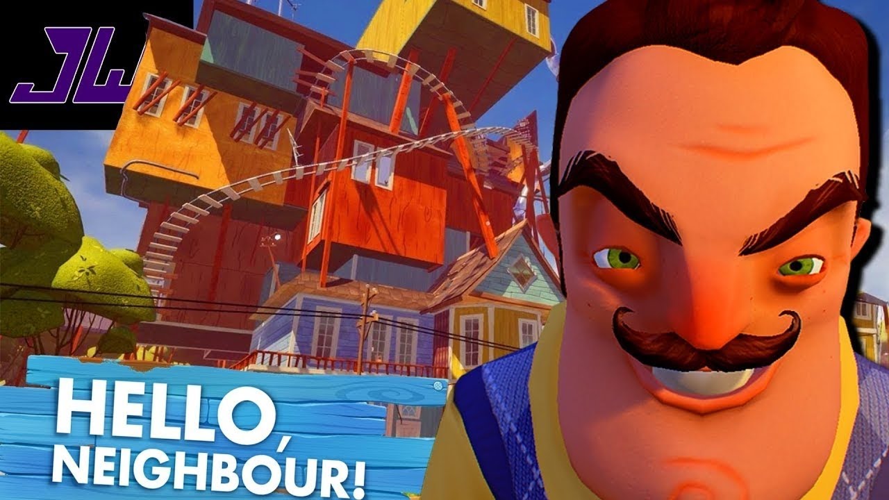 Playing HELLO NEIGHBOUR (ACT 3)#2