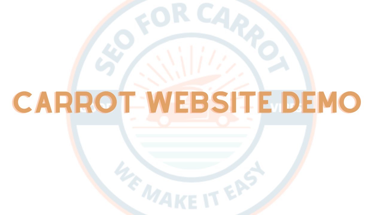 Carrot Website Demo | Website For Real Estate Investors | SeoforCarrot