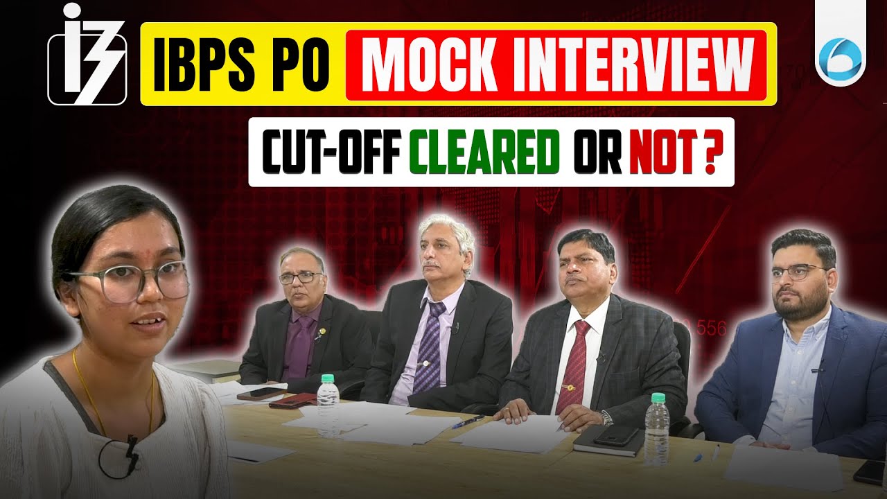 IBPS PO Mock Interview 2025 | CUT OFF Cleared or Not? | with Expert Feedback By Ex IBPS Panel