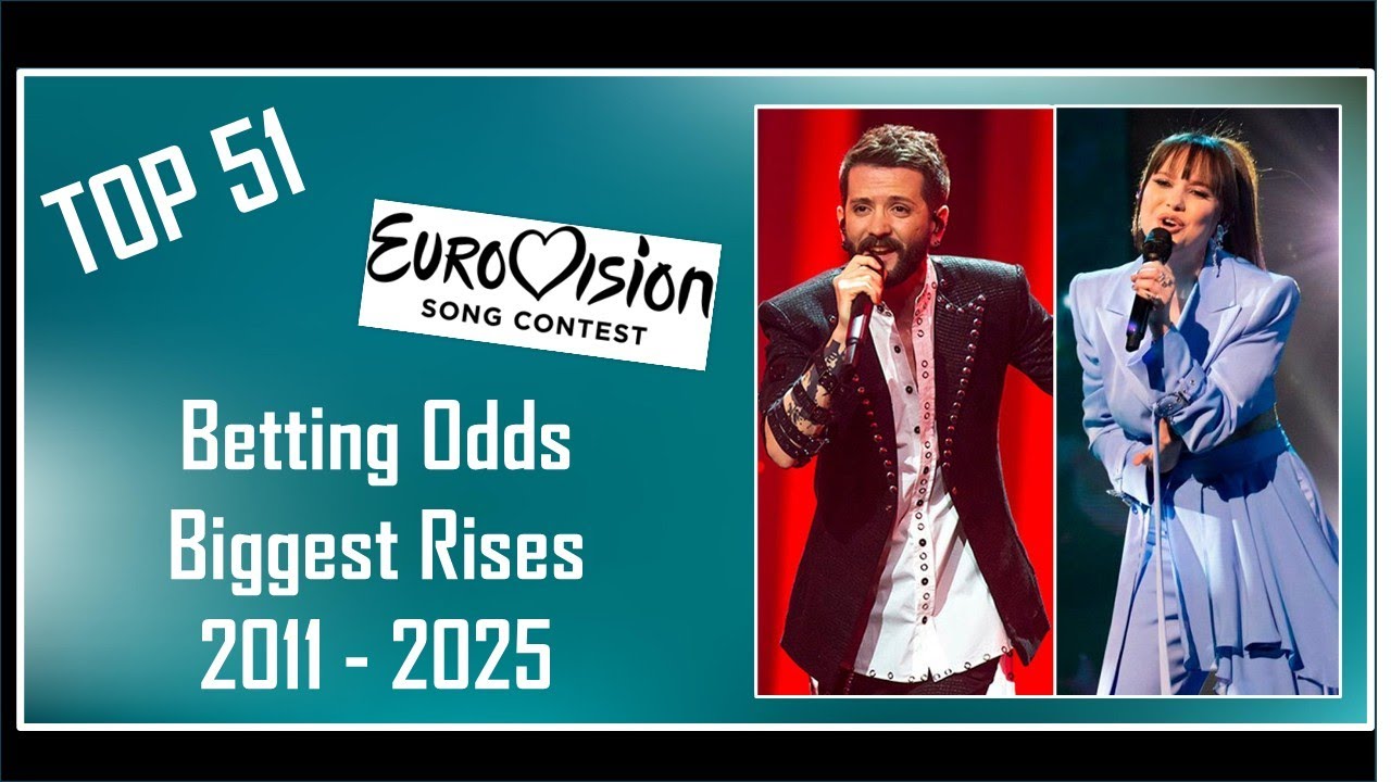 TOP 51 | Biggest Rises | Betting Odds vs. Results | Eurovision 2011 - 2025 Grand Finals