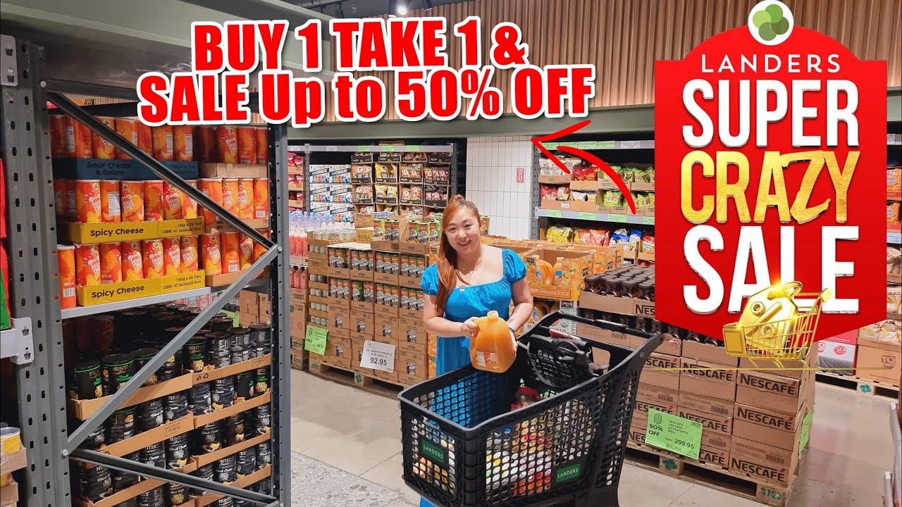 SUPER SALE! Buy 1 Take 1 & Sale Up To 50% Off | Grocery Shopping (I-tour ko na rin kayo) Mommy O