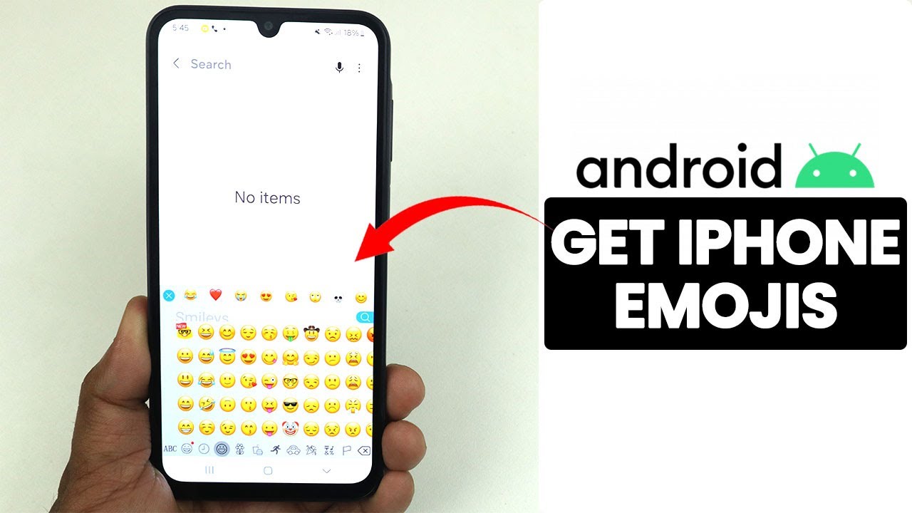 Как добавить эмодзи iPhone на телефон Android