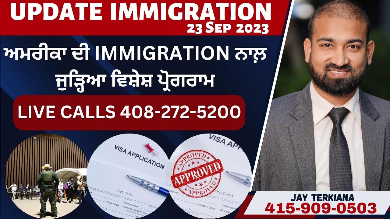 Update Immigration 23 Sep 2023 | Jay Terkiana | Real Border Situation | Latest Immigration News