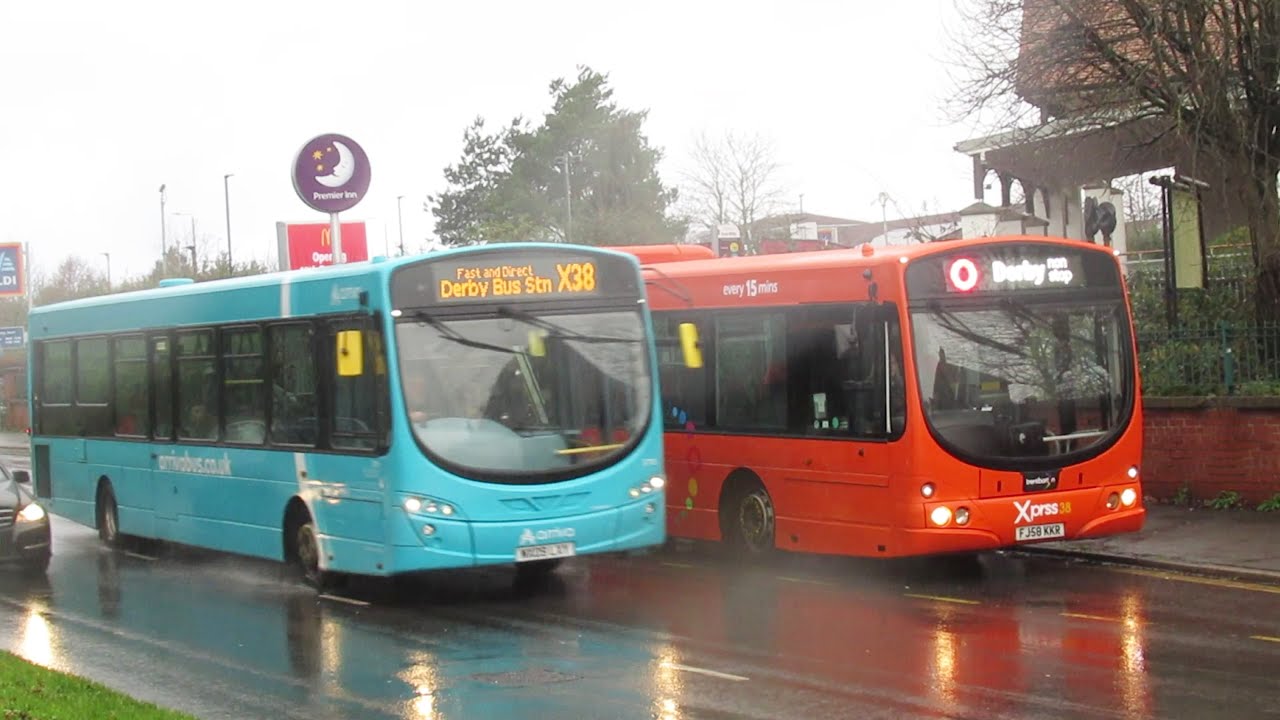 Buses & Trains at Derby |  December 2025