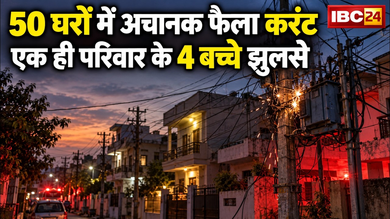 Firozabad Electrocution Incident: Sudden power surge in 50 homes, 4 children from the same family...
