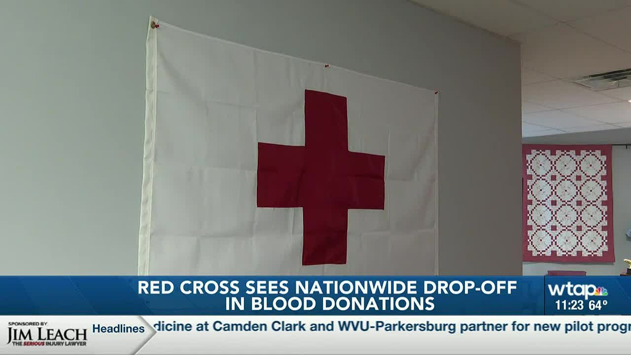 American Red Cross sees sharp decline in blood donations