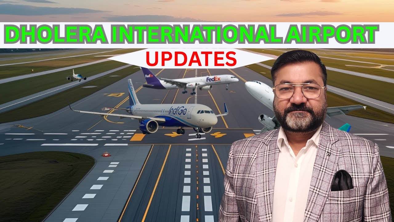 Dholera Airport Updates I investment opportunity in Dholera Smart city I 9212020020