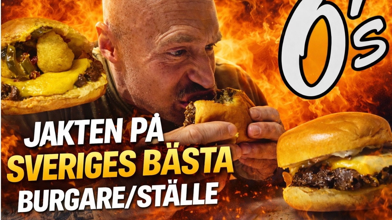 🔥JAKTEN PÅ SVERIGES BÄSTA BURGARE/STÄLLE - 💪🏻🍔🥇 DEL 2