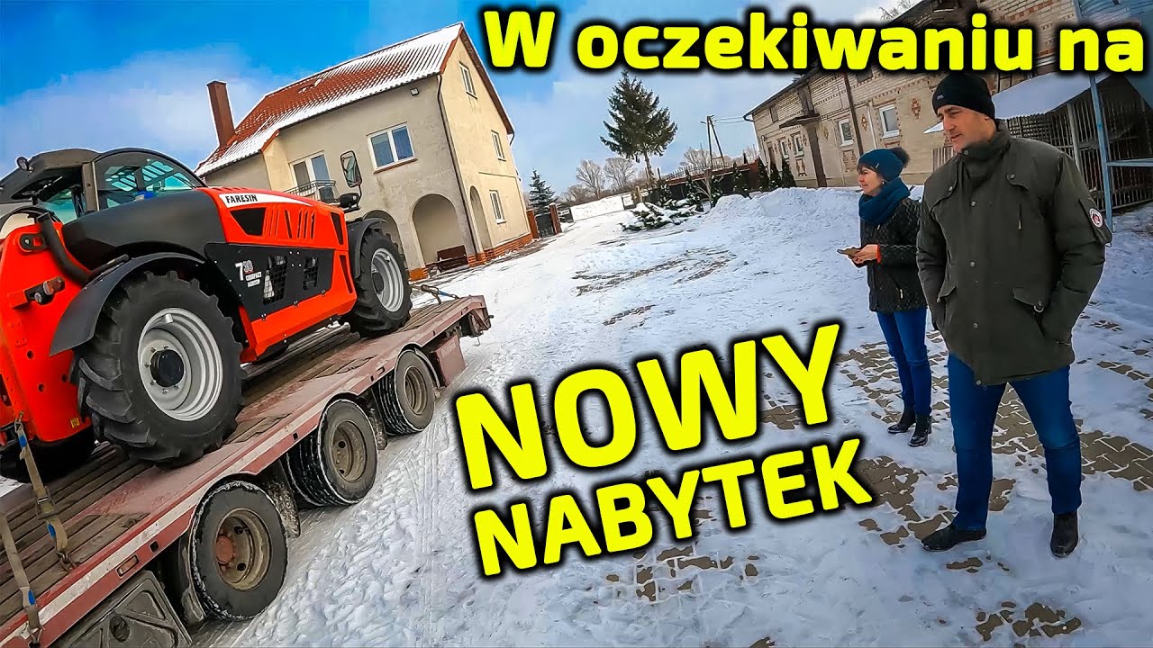 Prawie każdy nie może się doczekać👉 Artur dowozi NOWY NABYTEK ! Ładowarka Faresin 7.30 od Korbanek