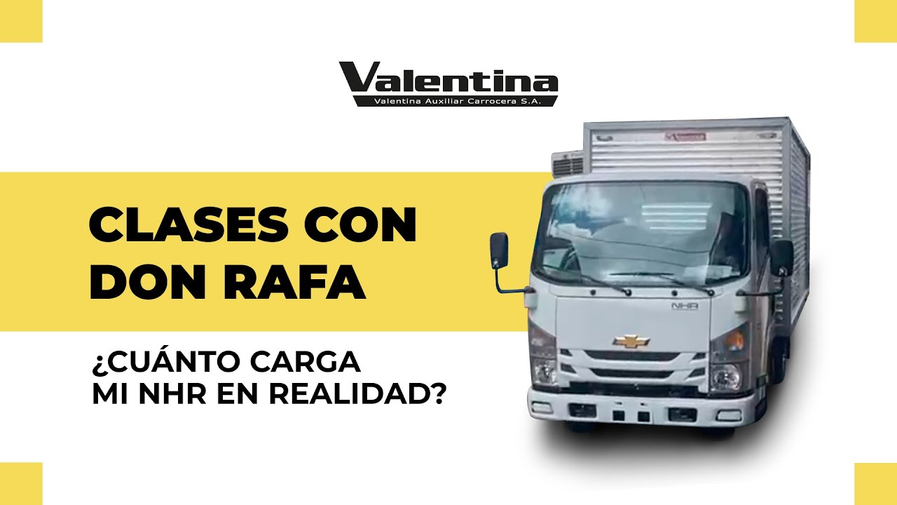 🟡👨🏻‍🦳Clases con Don Rafa - ¿Cuánto carga mi NHR en realidad? 🚛