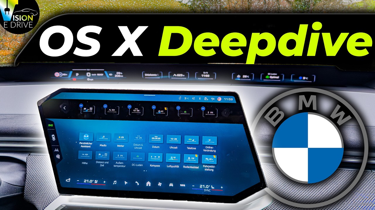 BMW Neue Klasse Software - OS X ist im Jahre 2026 angekommen!