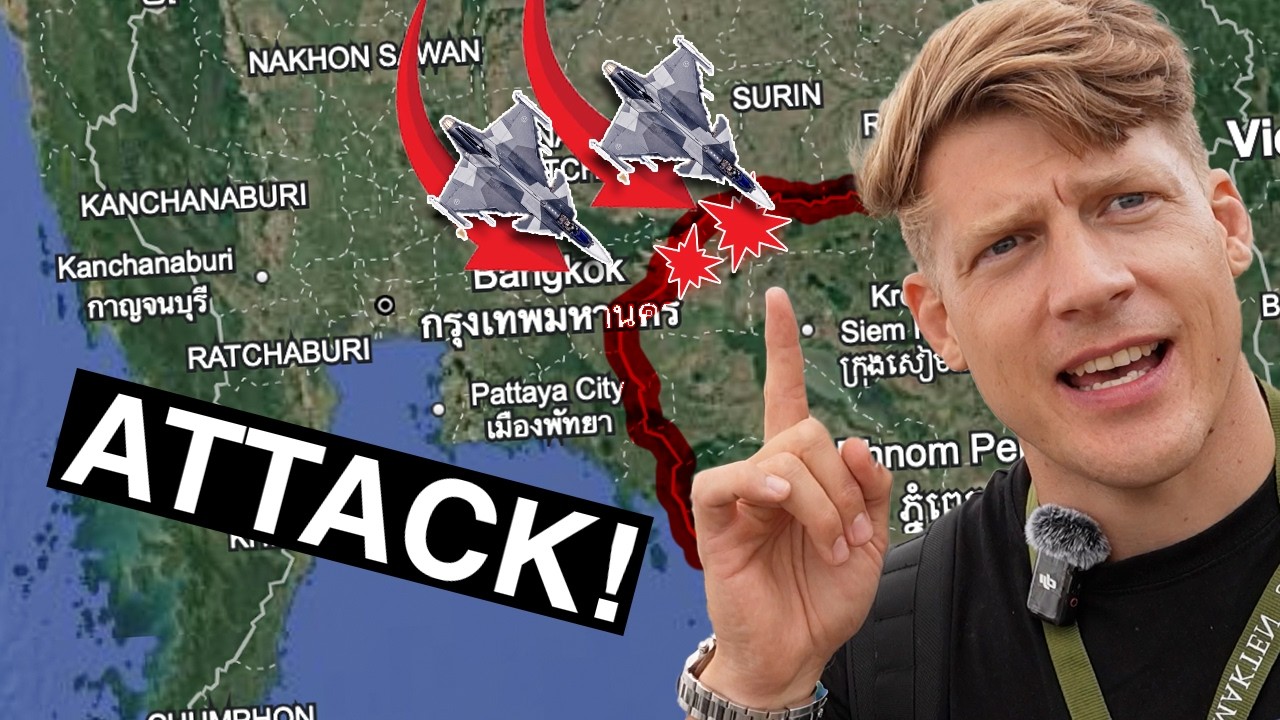 GRIPEN i Strid! Bombar Kambodja- STRIDSPILOT REAGERAR