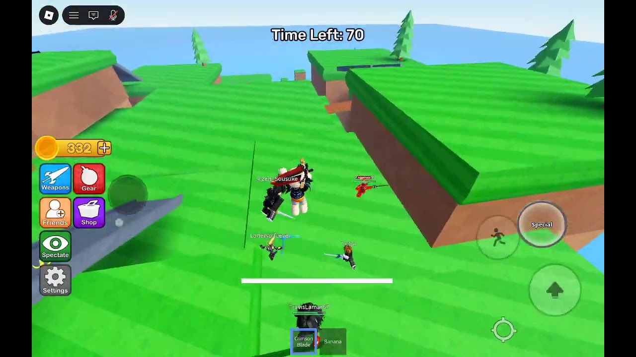 Batlle minigame gameplay #games #roblox