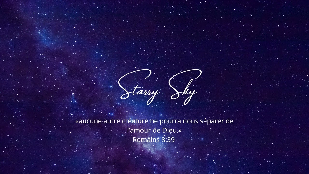 Sweet Wisdom - Starry sky