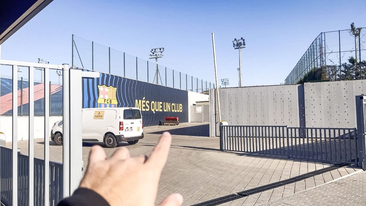 Fui pela 1&ordf; VEZ no CT do BARCELONA!
