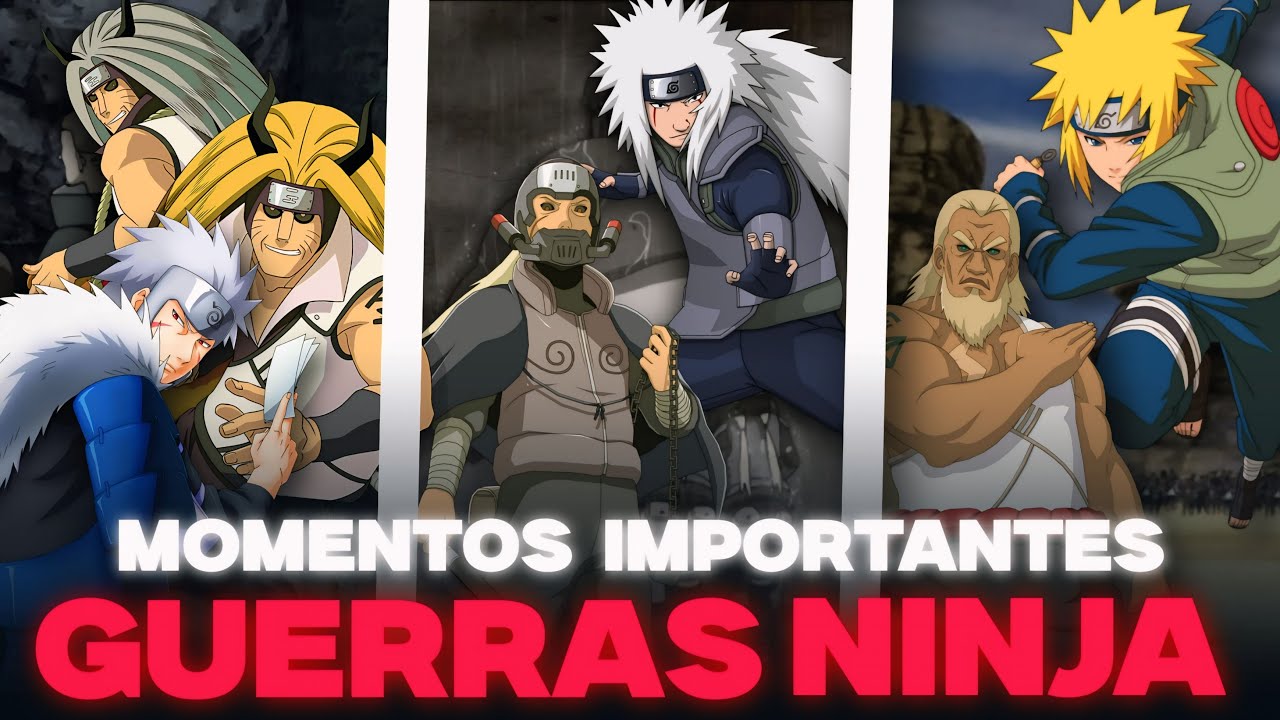 Así fueron las 3 guerras ninja y sus batallas más importantes 