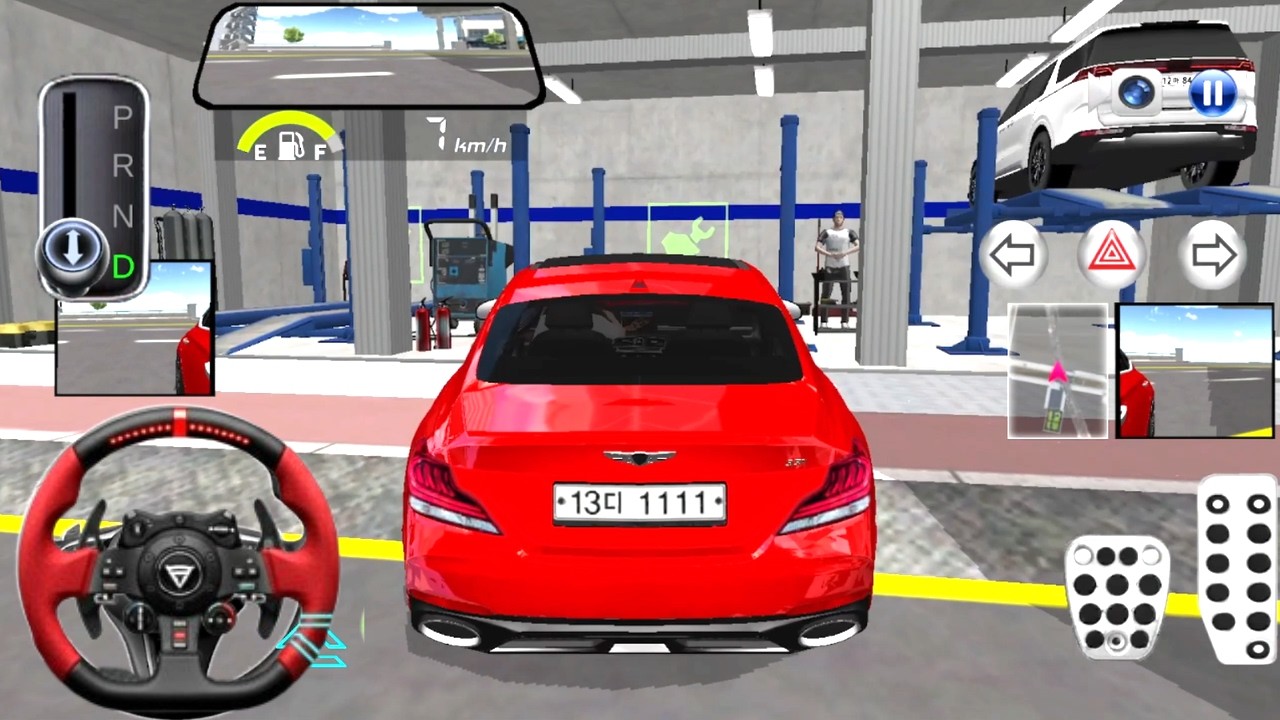 New Red Mercedes G63 Repair Shop - 3D Driving Class 2026 - 3D Driving Class Game - Car Game