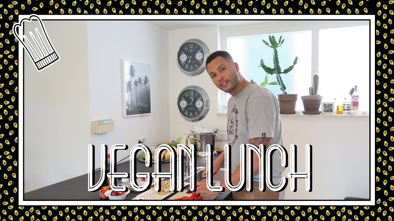VEGAN BROODJE KERRIE HUMMUS MET TEMPEH | KOOKVLOG#11 | Ryan & Laura