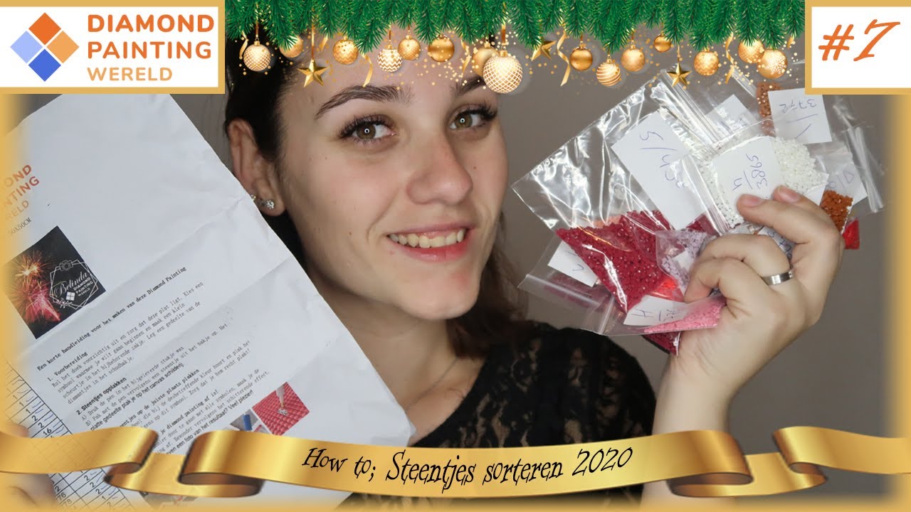 Gemakkelijk steentjes sorteren! ✩ Diamond Painting December 2020