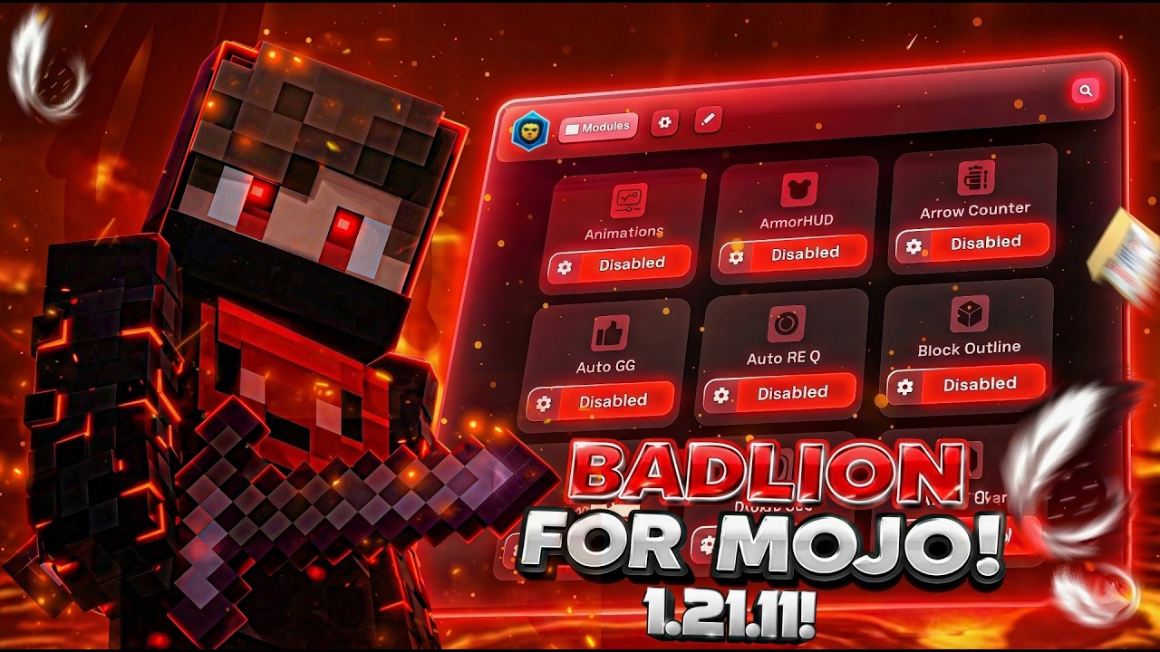 Real badlion Client on Mojo, Zalith & PC 1.21.11 &ndash; don't miss 👀🔥