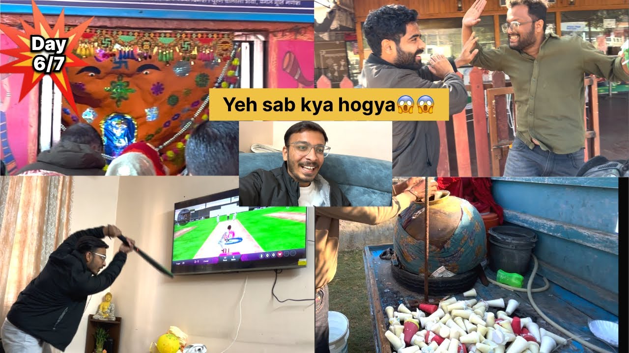 Day 6/7 | Subah Mandir | Din se Shaam Tak Full Masti 😂 | Kulfi Prank Gone Wrong 😱