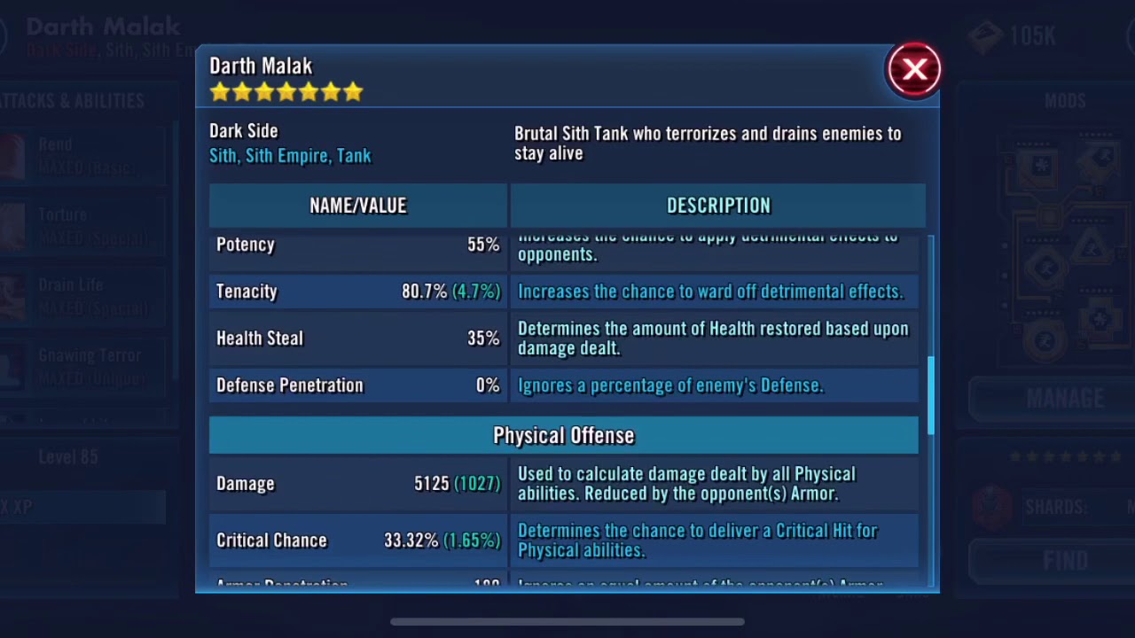 Beating faster Darth Revan + Malak teams g13 edition: high offense Malak saves the day