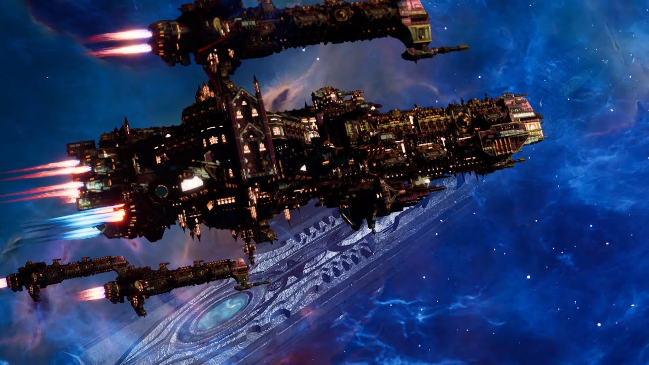 Skalgrim Mod 2021: Fabricator Ark Dominus - AdMech vs Necrons - Battlefleet Gothic Armada 2
