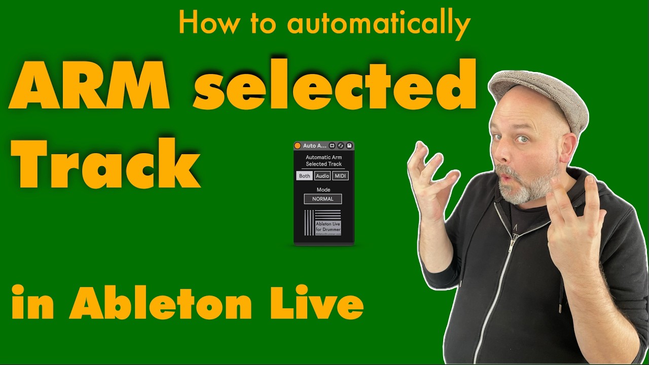 Как автоматически активировать выбранную дорожку в Ableton Live