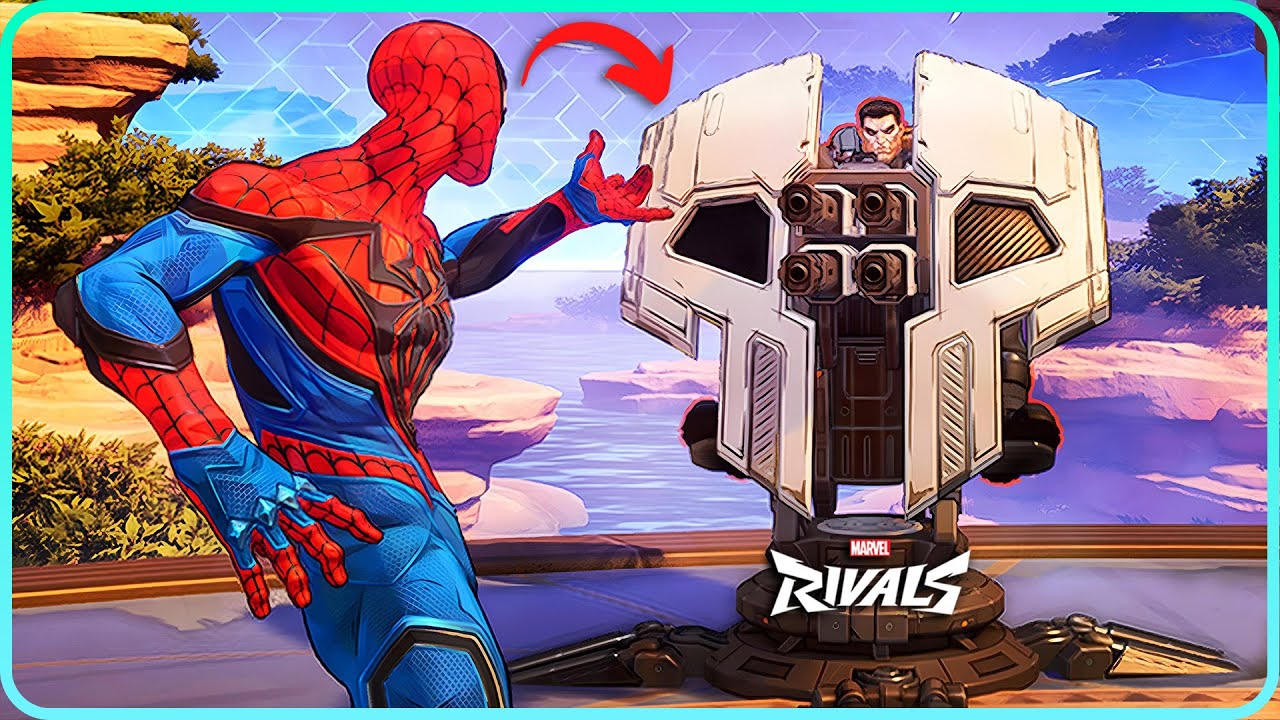 All Heroes Reactions to The Punisher's Turret Marvel Rivals