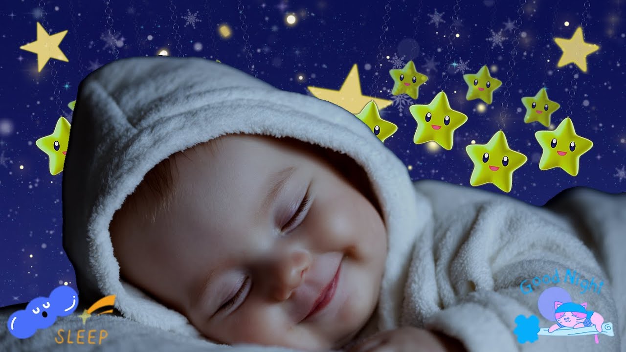 Baby Sleep Music 🌙 Soft Lullabies for Baby Relaxation 💖 and Deep Sleep 😴