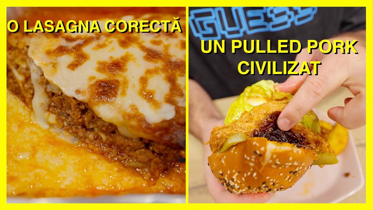 UN PULLED PORK ȘI O LASAGNA CU CARE NU DAI GREȘ! (Trattoria della Nonna Garden, București)