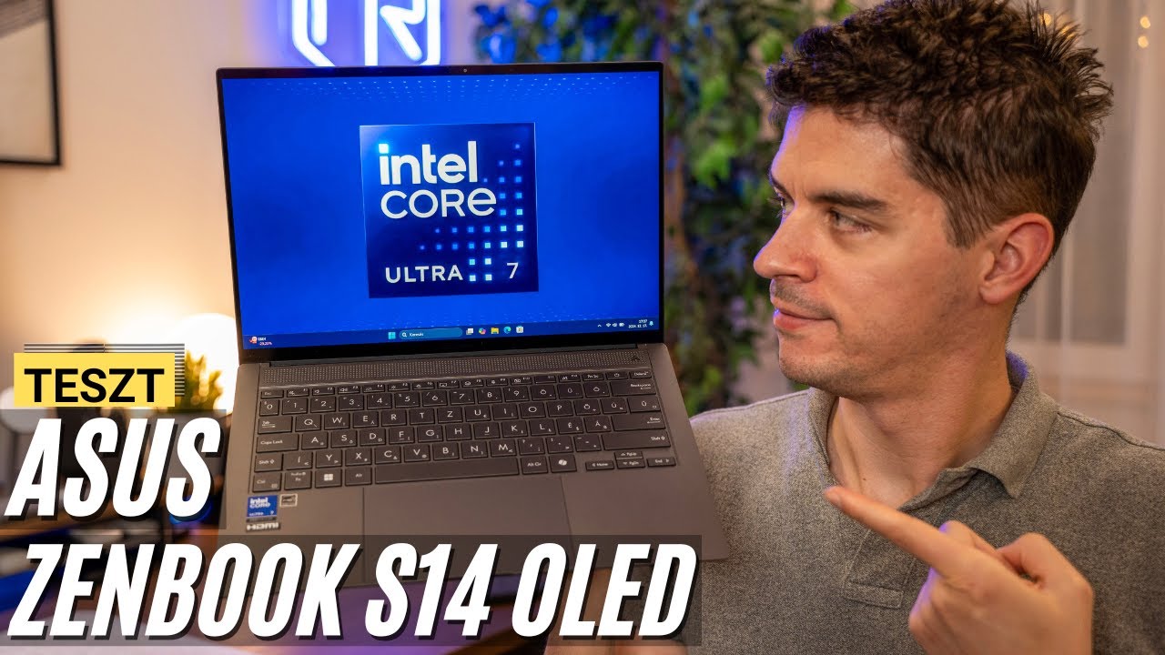 Asus Zenbook S14 OLED (UX5406S) teszt - Ez egy szinte TÖKÉLETES laptop.