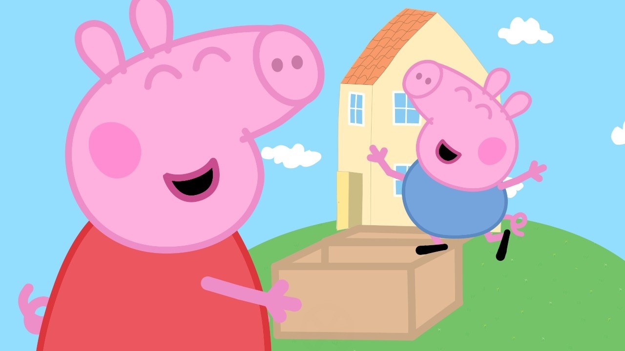 Peppa Pig And The Mysterious Box 😲📦|  Peppa Pig Funny Animation