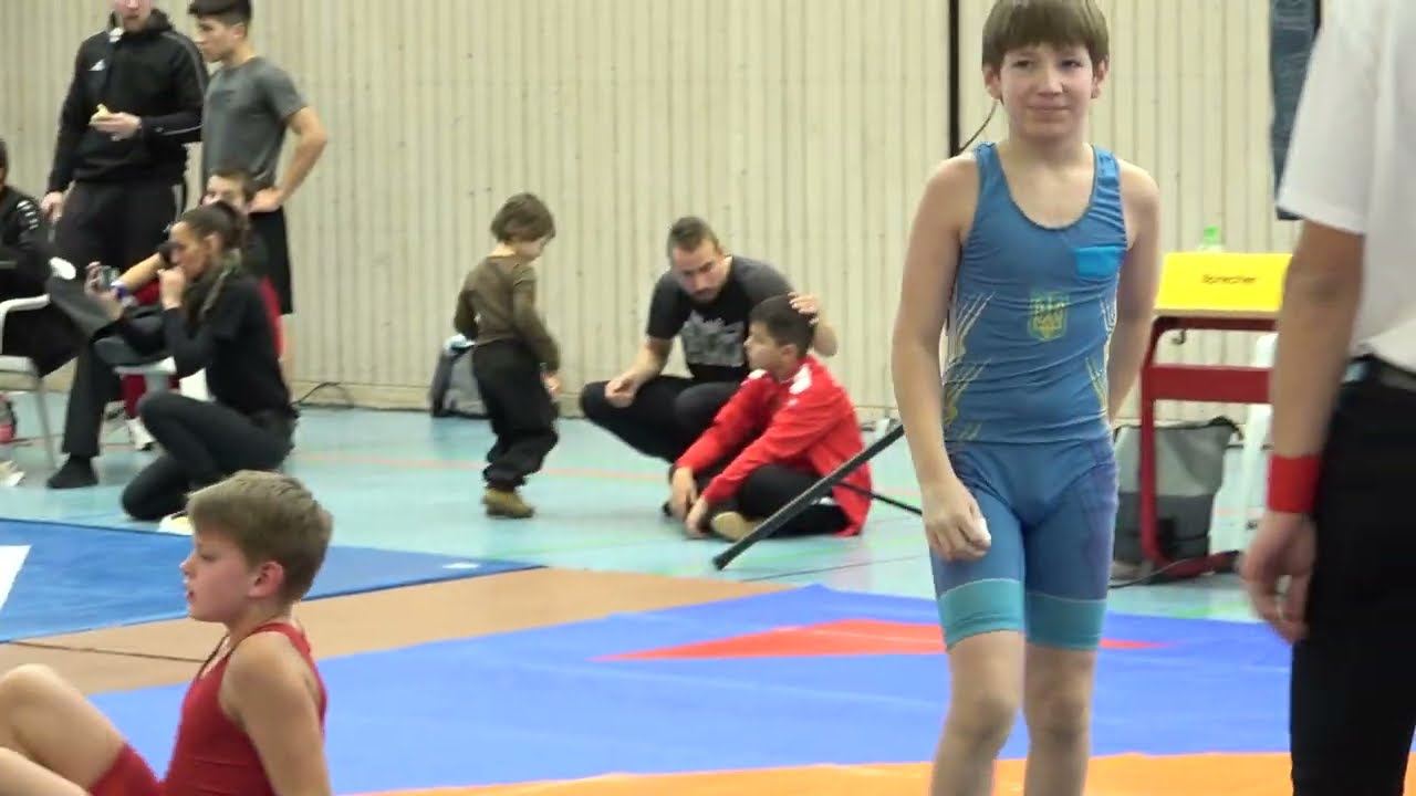 Wrestling / Ringen Sparkassenpokal Jena 2023, Jugend C, 46 kg, Freestyle, Barth - Abdulaiev