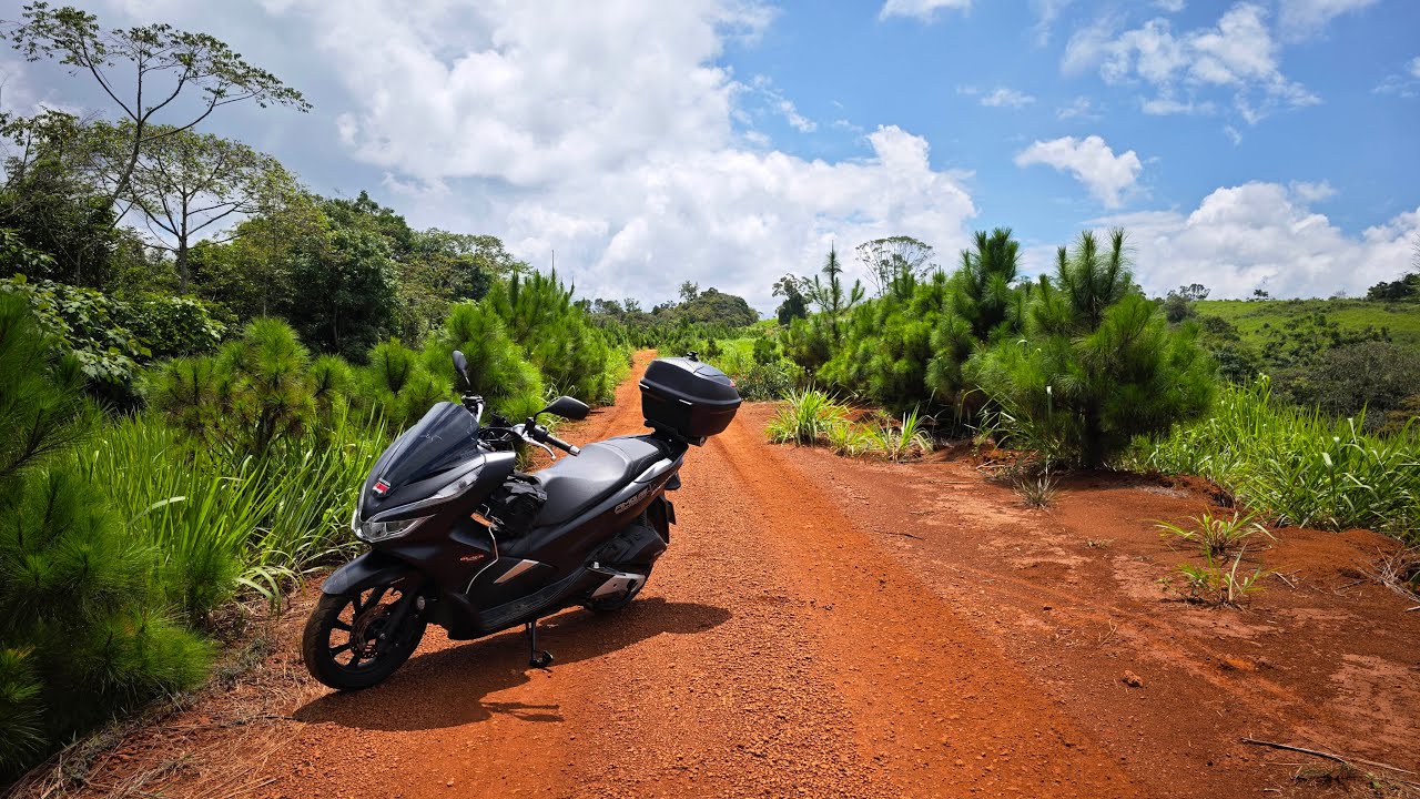 PCX 150 phượt Sài Gòn - Măng Đen ( part 1 ) : ngày đầu chạy 329km tới Buôn Mê Thuột.